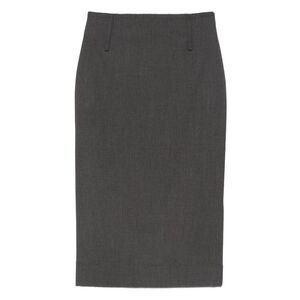 FEDERICO CINA Classic Pencil Skirt for Women Women GREY Skirts